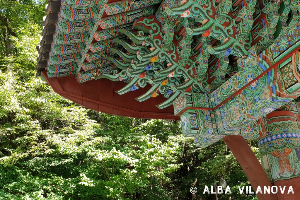 En la entrada al parque nacional Gyeryongsan - Corea del Sur - Estudiar en el extranjero - Blog de Alba Vilanova